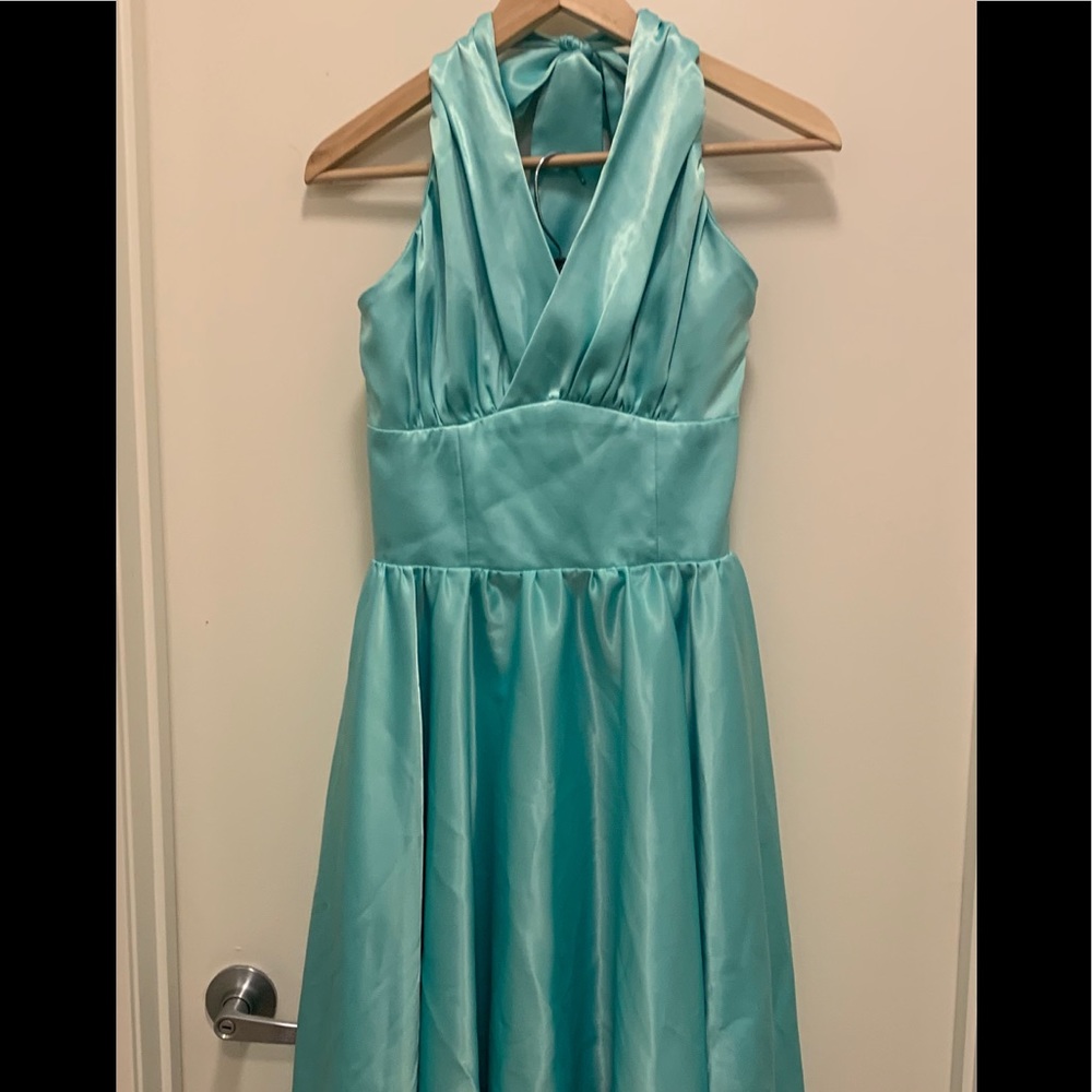 Vintage Marilyn Manroe Dress in Teal Blue / Green.